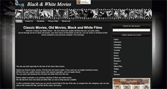 Desktop Screenshot of blackandwhitemovies.org