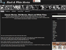 Tablet Screenshot of blackandwhitemovies.org